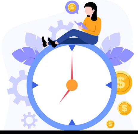 Time is money  Illustration