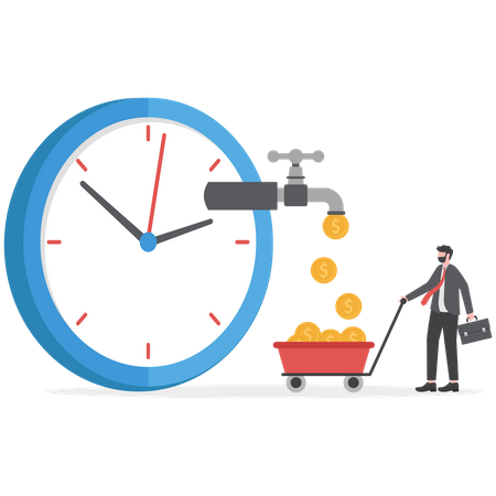 Time is money  Illustration