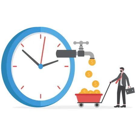 Time is money  Illustration