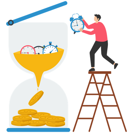 Time is money  Illustration