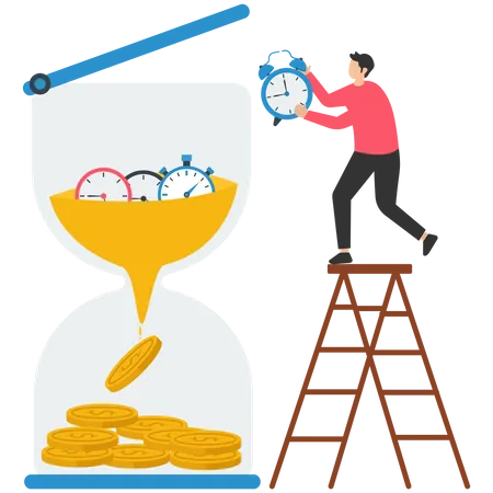 Time is money  Illustration