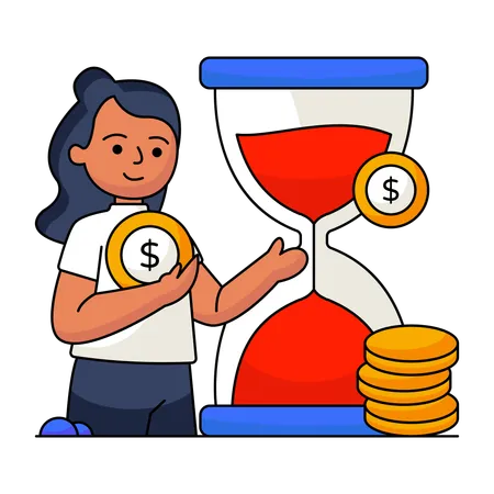 Time is money  Illustration