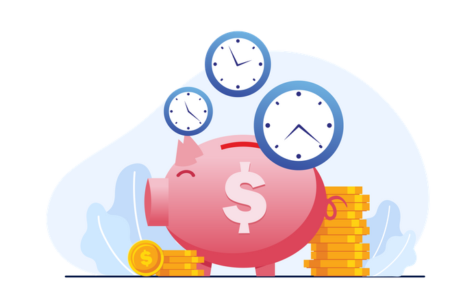 Time is money  Illustration