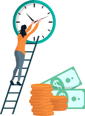 Time is money  Illustration