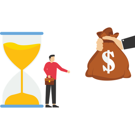 Time is money  Illustration