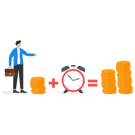 Time Is Money  Illustration