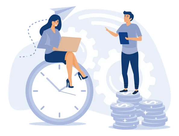 Time is Money  Illustration