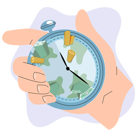 Time is money  Illustration