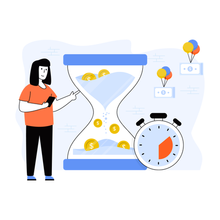Time is Money  Illustration