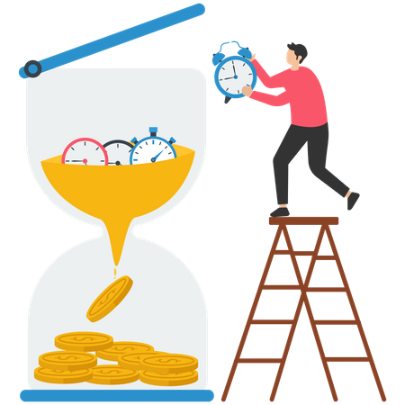 Time is money  Illustration
