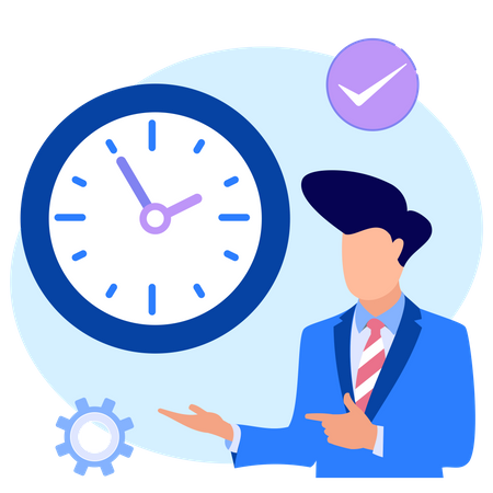 Time Management Illustration