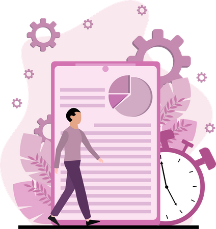 Time management  Illustration