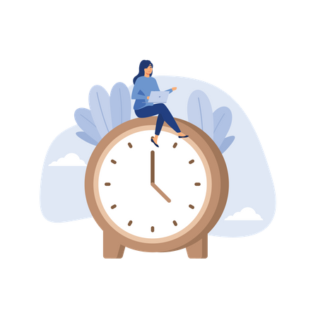 Time management Illustration
