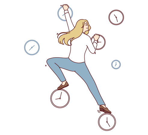 Time management  イラスト