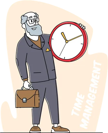 Time Management and Procrastination  Illustration