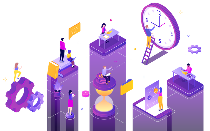 Time management  Illustration