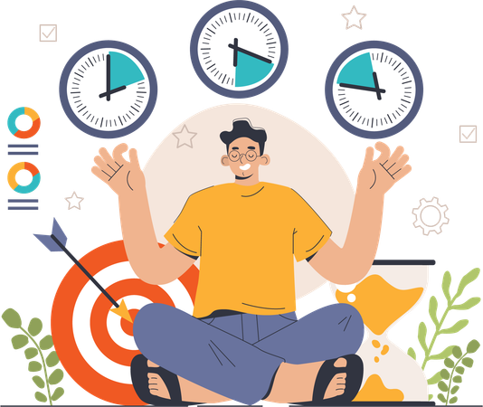 Time management  Illustration