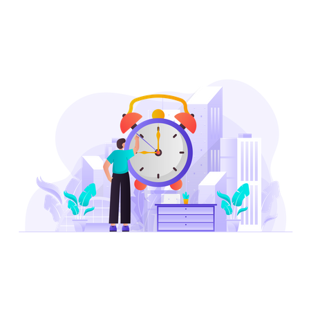 Time management  Illustration