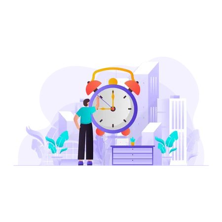 Time management  Illustration