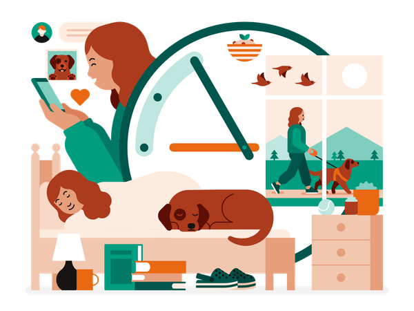 Time Management  Illustration