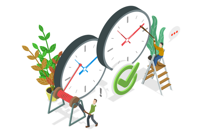 Time Management  Illustration