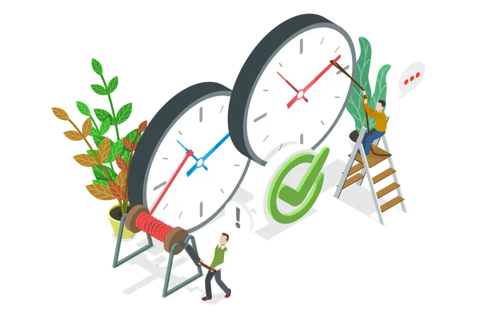 Time Management  Illustration