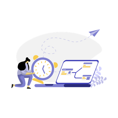 Time Management  Illustration