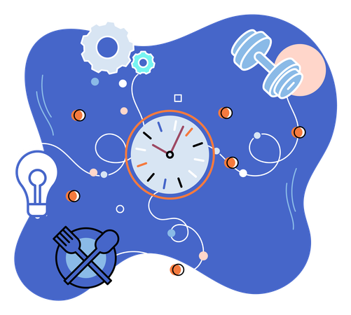 Time management  Illustration