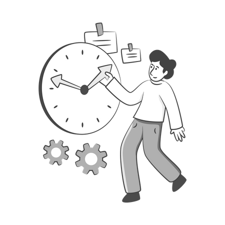 Time Management  Illustration