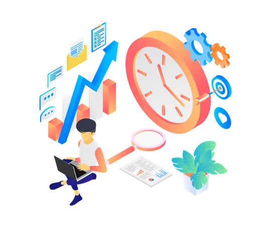 Time management  Illustration