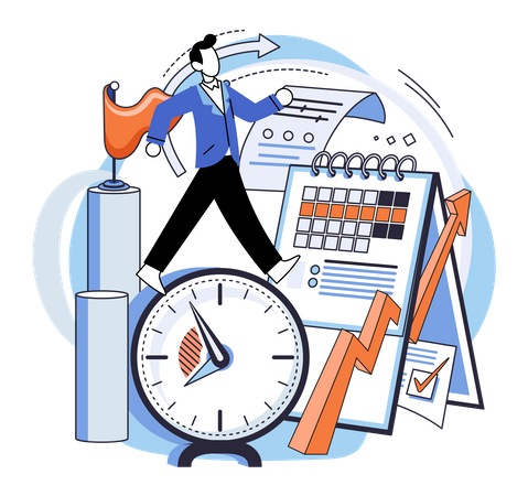 Time management  Illustration