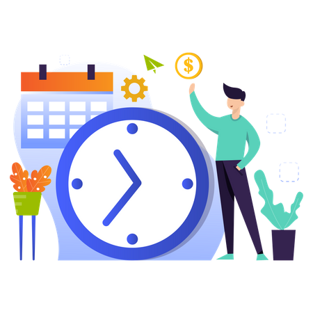 Time management  Illustration