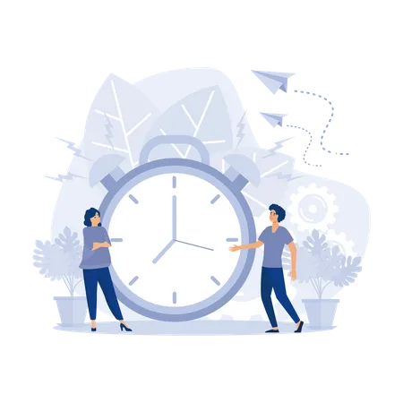 Time Management  Illustration