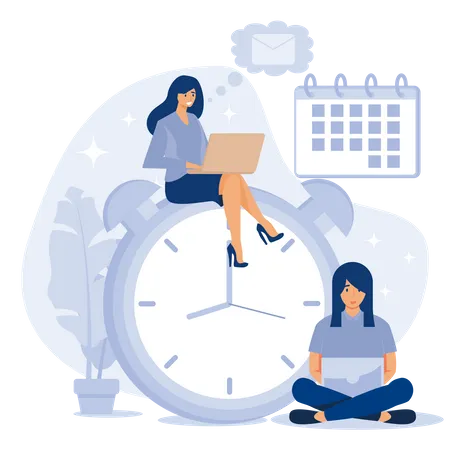 Time management  Illustration