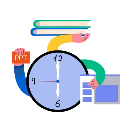 Time management  Illustration