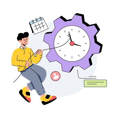 Time Management  Illustration