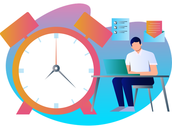 Time Management  Illustration