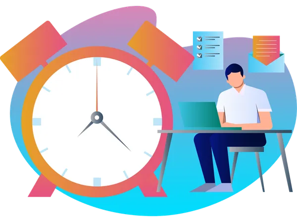 Time Management  Illustration