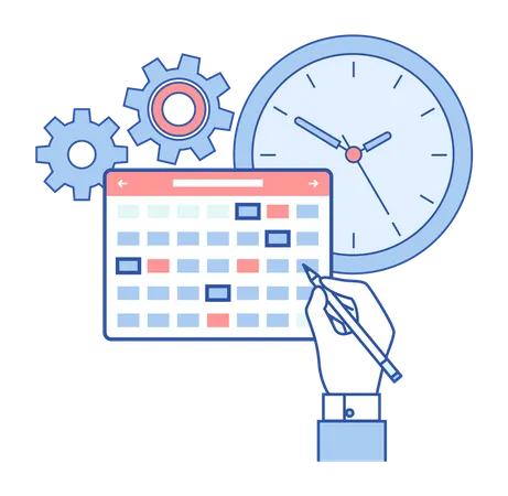 Time management  Illustration