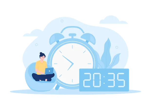 Time management  Illustration