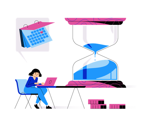 Time Management  Illustration