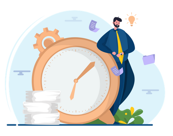 Time management  Illustration