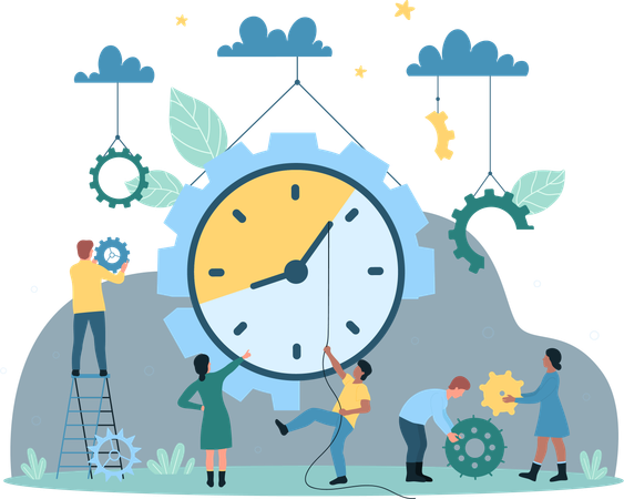 Time management  Illustration