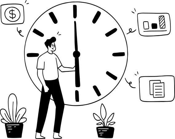 Time management  Illustration