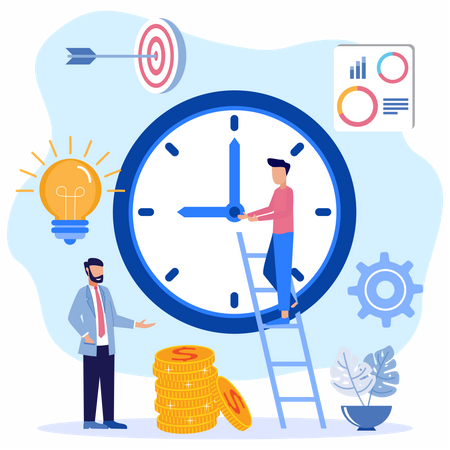 Time management  Illustration