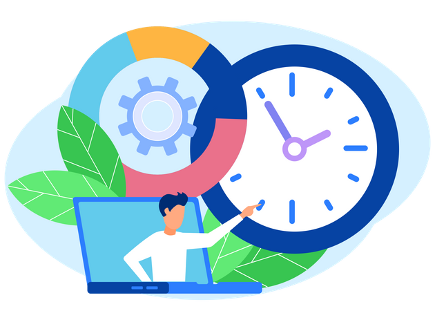 Time Management  Illustration