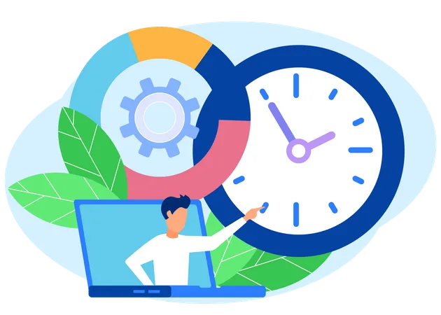 Time Management  Illustration