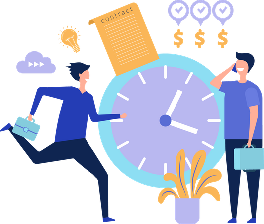 Time management  Illustration