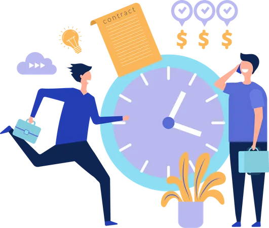 Time management  Illustration