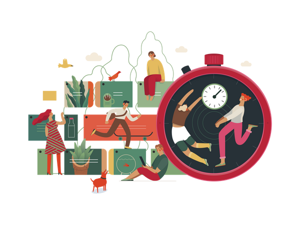Time management  Illustration